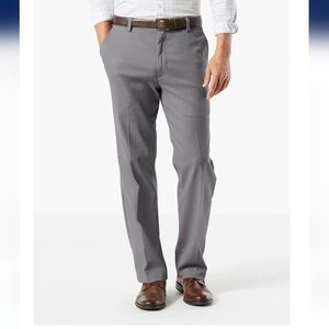 Dockers Men's Classic Fit Easy Khaki Pants Gray